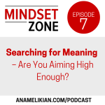 Searching for Meaning - Are You Aiming High Enough?